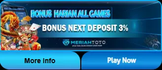 Bonus Deposit Harian 3% di Meriahtoto