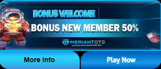 Bonus Anggota Baru 50% di Meriahtoto Situs Togel & Slot Online