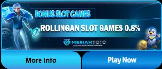 Promo Rollingan Slot MERIAHTOTO 0.8%